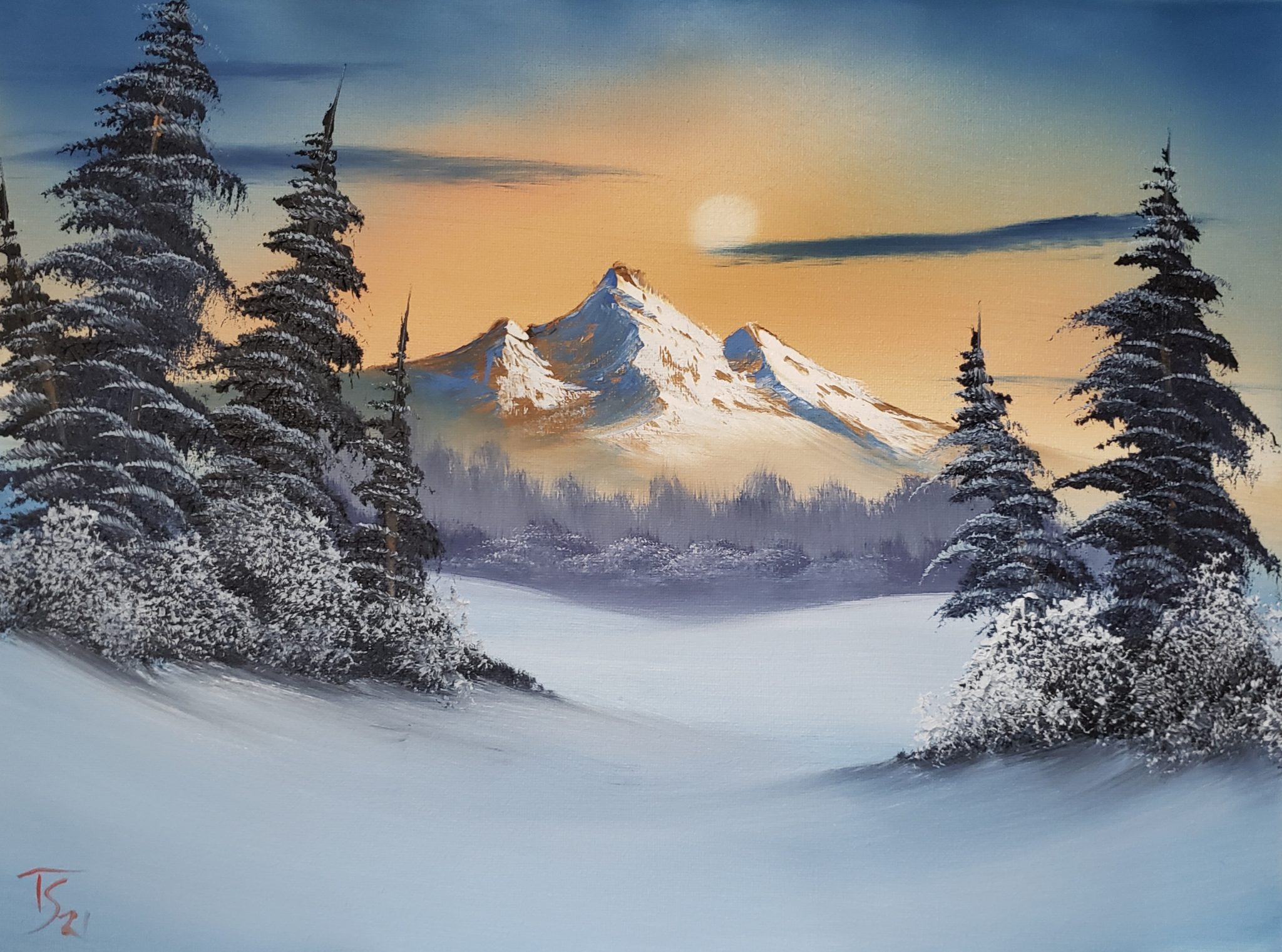 Livonia, Jack E. Kirksey Center Learn to paint like Bob Ross class