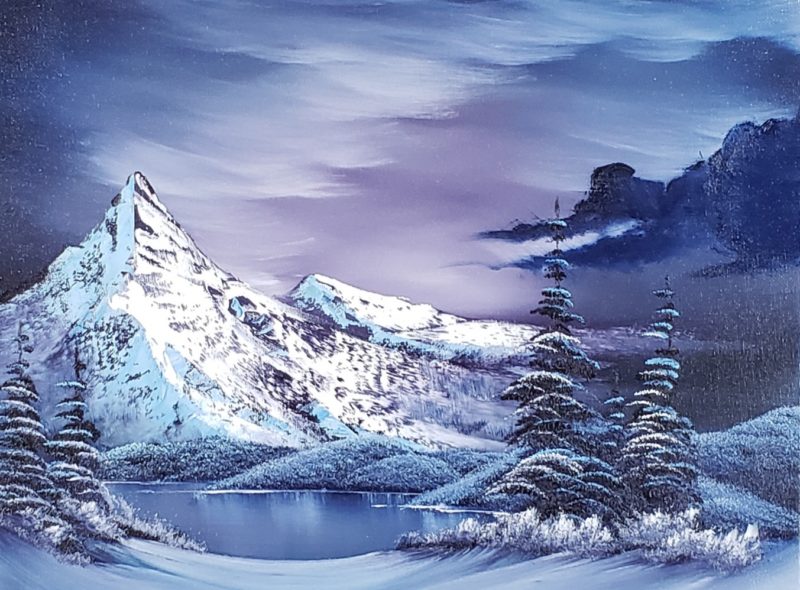 Paint like Bob Ross in Novi! Nature's Brush Studio